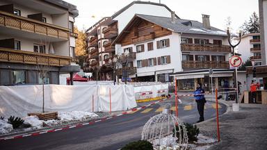 Ort des Brandes abgesperrt 