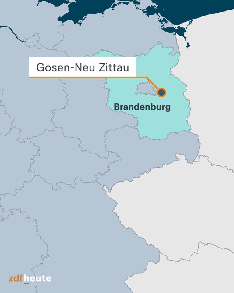 Brandenburg, Gosen-Neu-Zittau, Karte