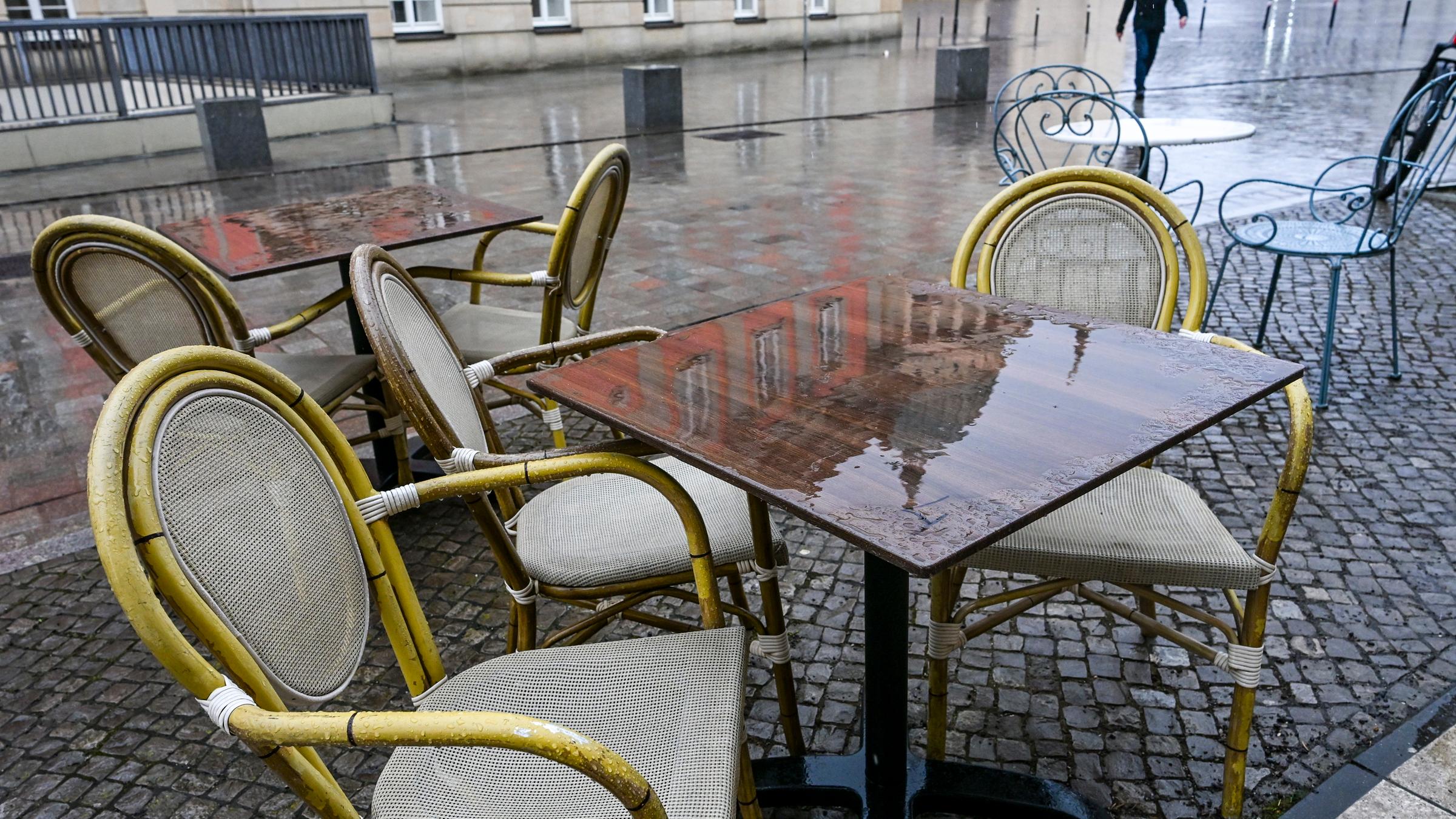 Brandenburg, Potsdam: Regnerisches Wetter