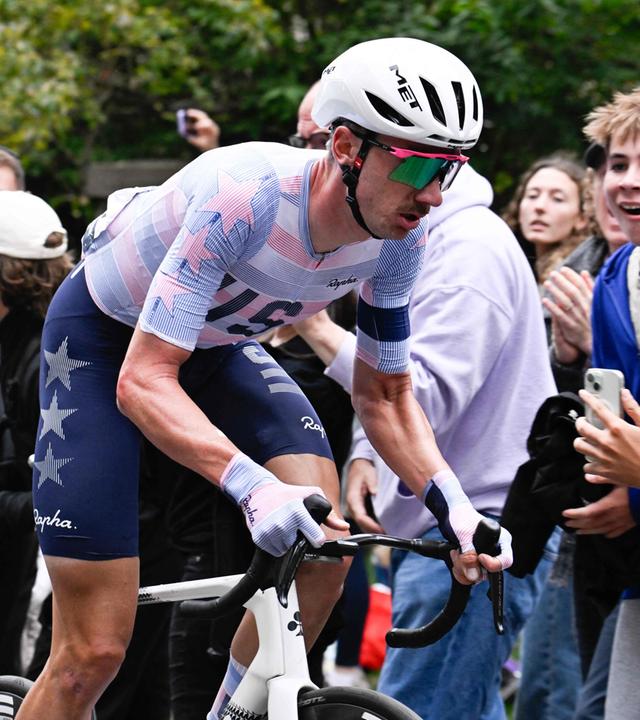 Brandon McNulty nimmt am Straßenrennen der Männer bei der Rad-Weltmeisterschaft 2026 in Montreal teil.