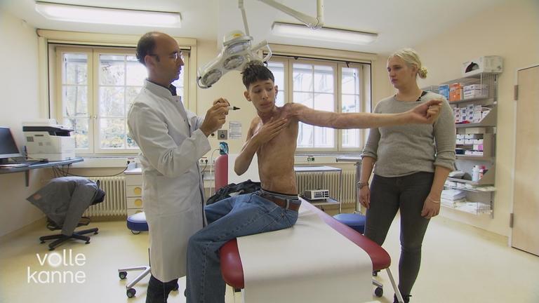 Brandverletzungen durch Stromschlag