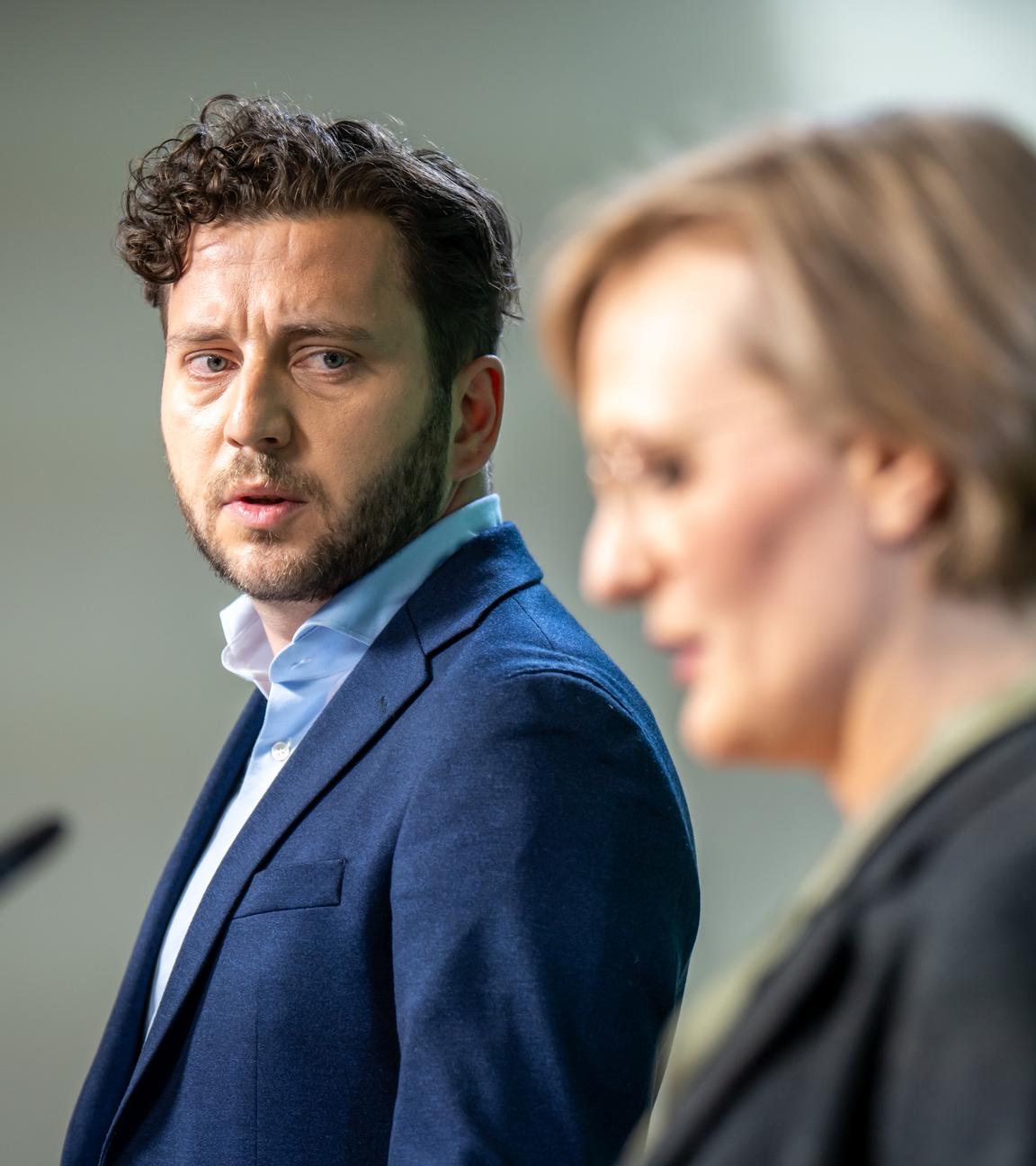 Franziska Brantner und Felix Banaszak