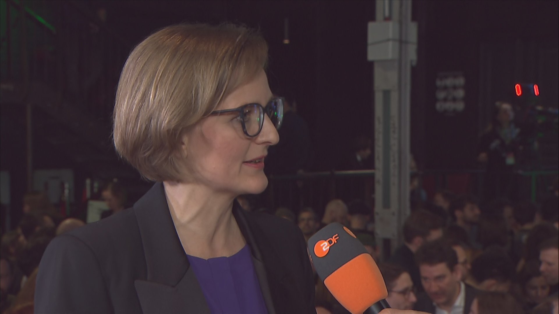 Franziska Brantner von den Grünen mit einer Reaktion zur Bundestagswahl 2025.