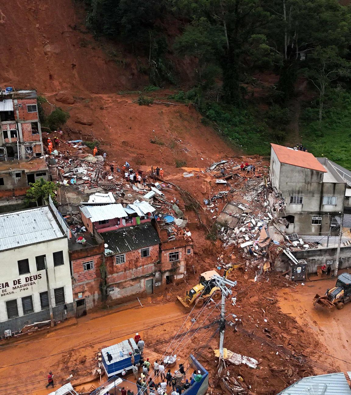 Brasilien Erdrutsch