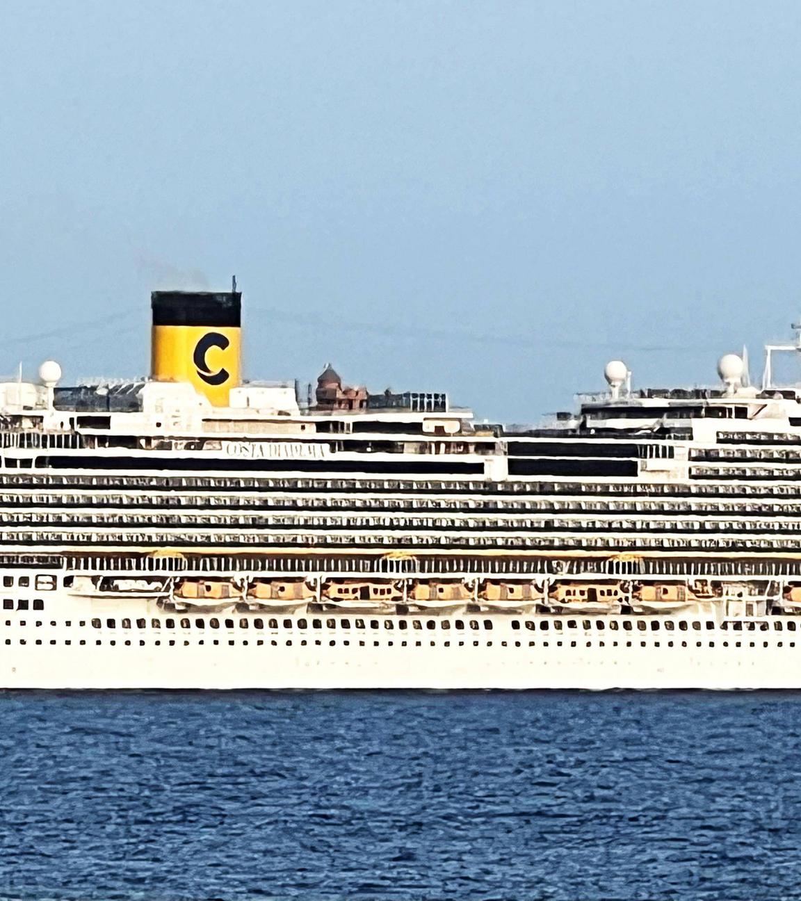 Archiv: Kreuzfahrtschiff, Costa Diadema, aufgenommen am 10.08.2023