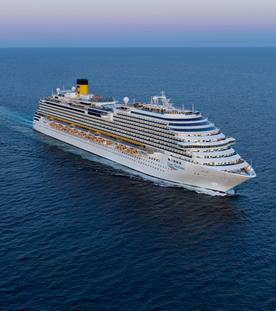 Auf diesem von der COP30-Organisation zur Verfügung gestellten Bild ist das Kreuzfahrtschiff Navio Costa Diadema zu sehen.