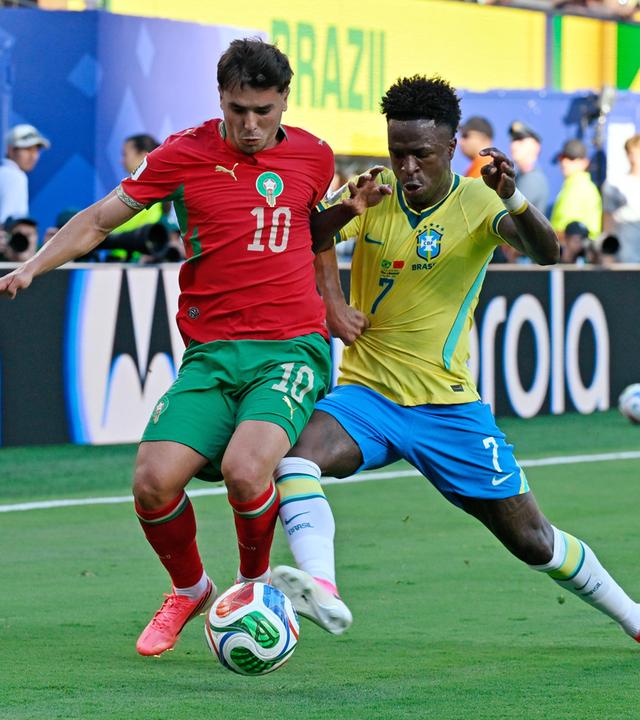 Brahim Diaz und Vinicius Junior am 13.06.26