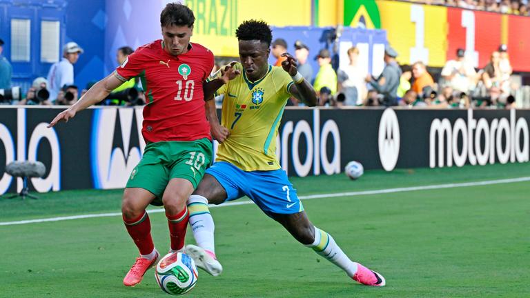Brahim Diaz und Vinicius Junior am 13.06.26
