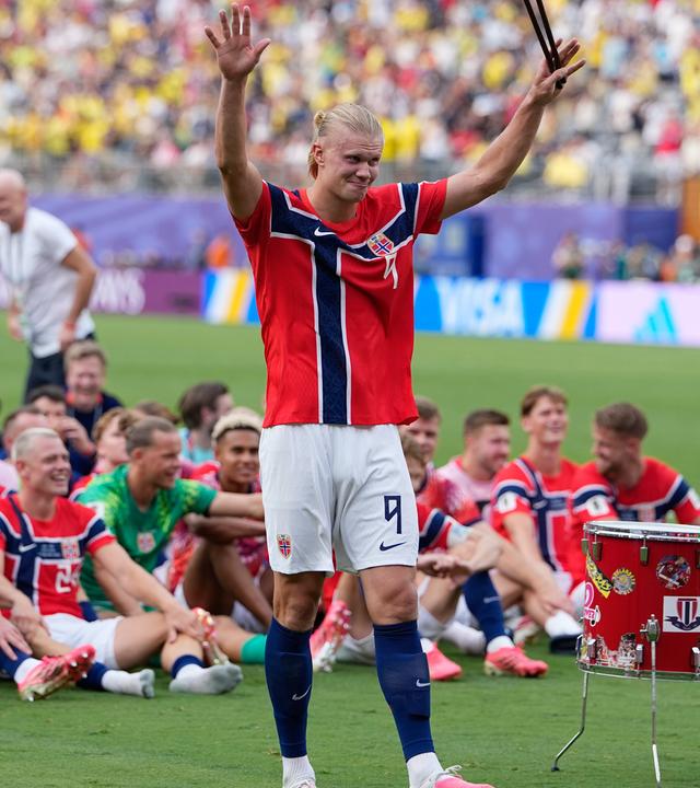 Erling Haaland und Mannschaft am 05.07.26
