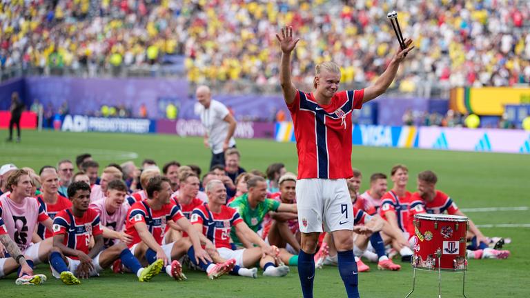 Erling Haaland und Mannschaft am 05.07.26