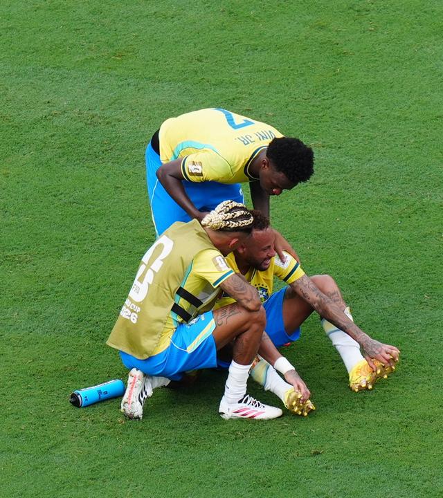 Neymar und Vinícius Júnior am 05.07.26