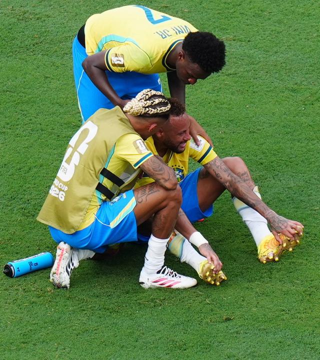 Neymar und Vinícius Júnior am 05.07.26