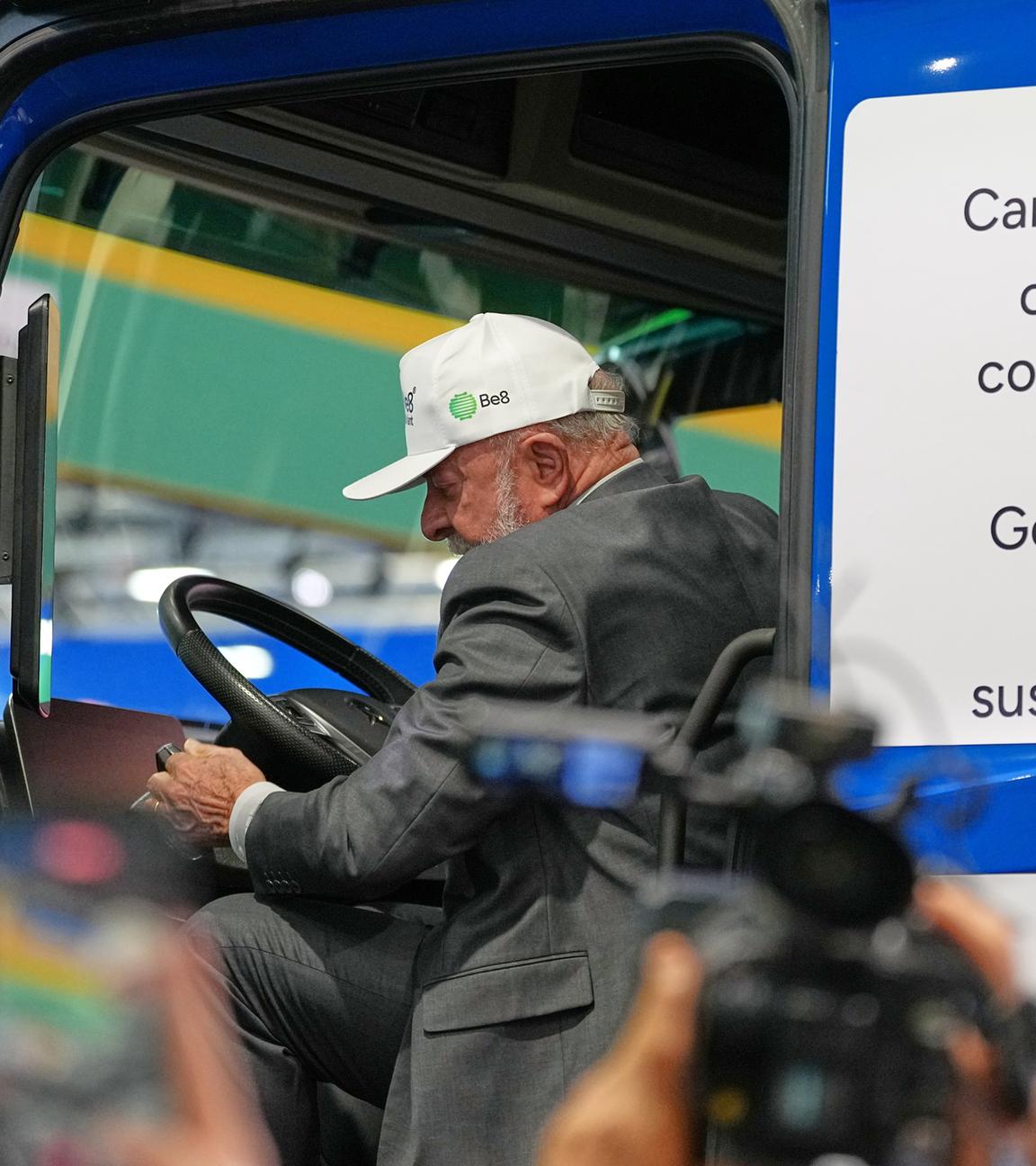 Brasiliens Präsident Luiz Inacio Lula da Silva in Hannover