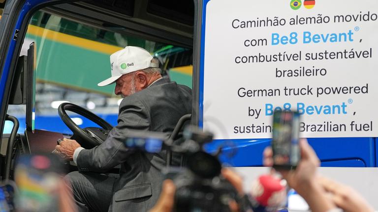 Brasiliens Präsident Luiz Inacio Lula da Silva in Hannover