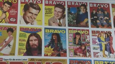 Viele Bravo Zeitschriften nebeneinander 