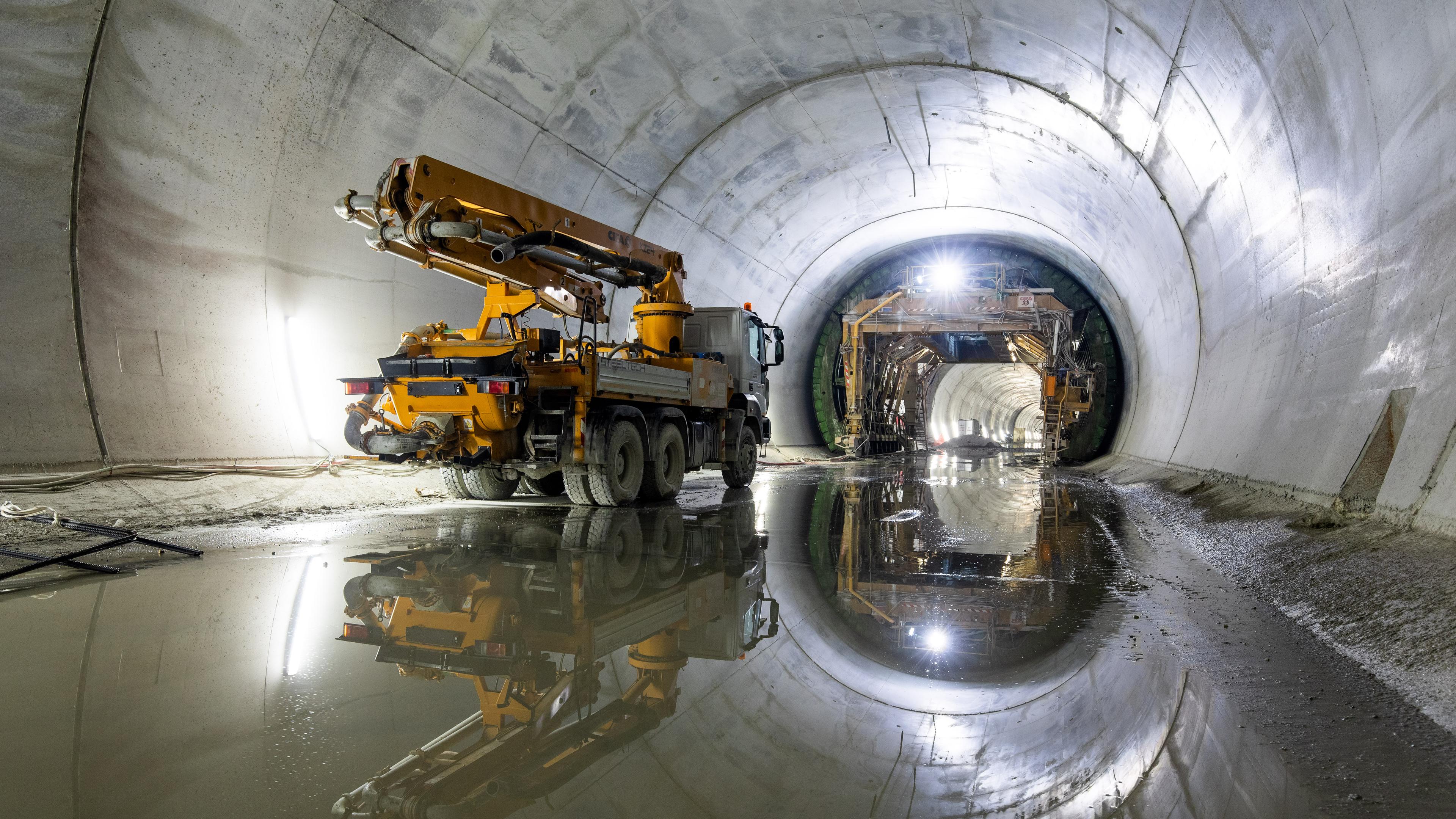 Baustelle Brenner Basistunnel