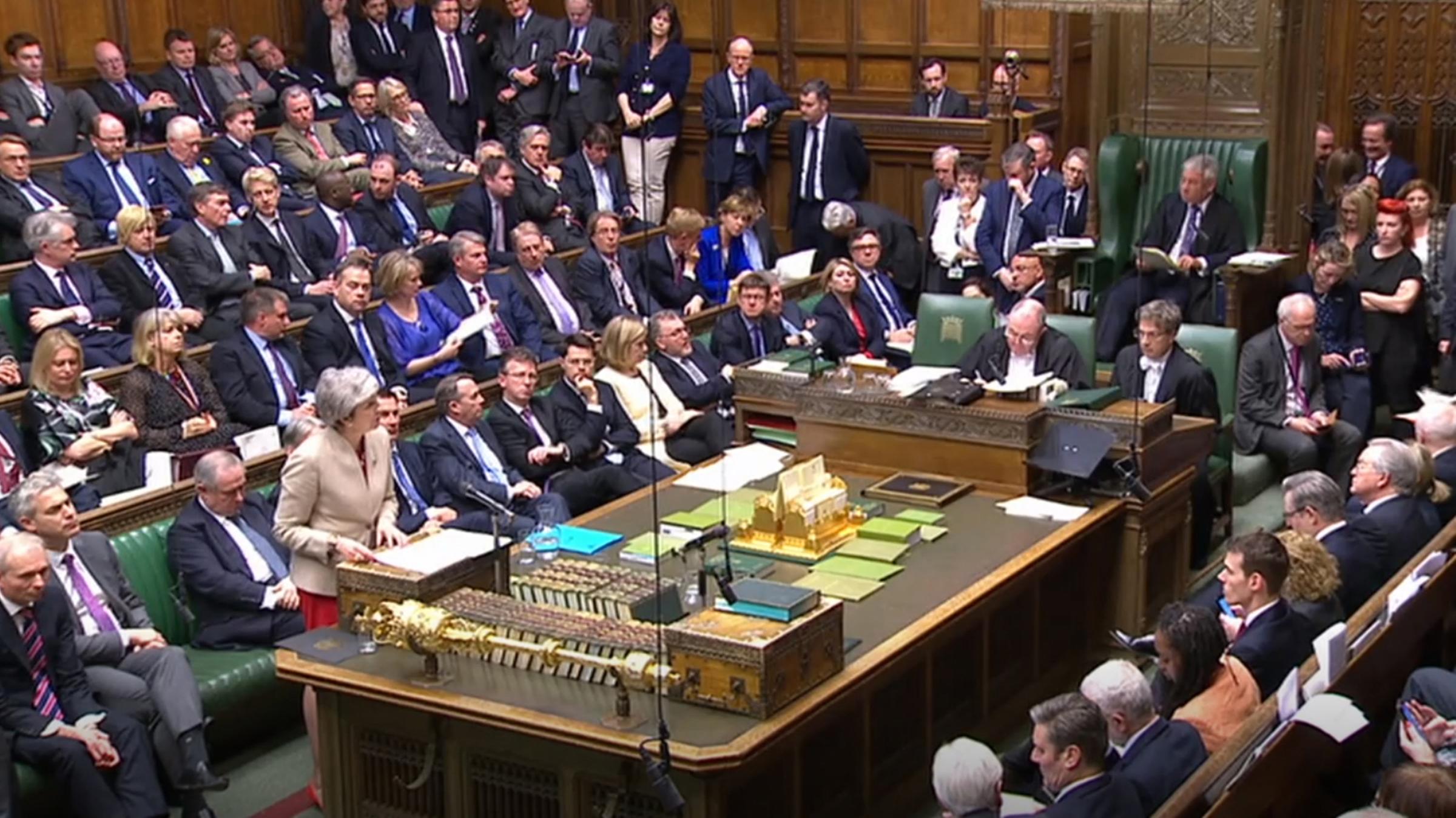 Brexit-Debatte im britischen Unterhaus