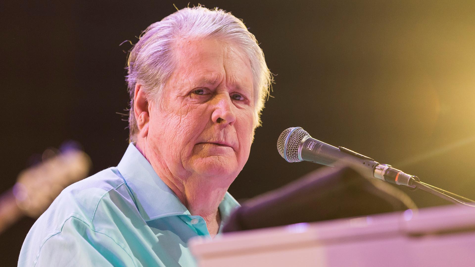 Archiv: Der Musiker und Gründungsmitglied der Band The Beach Boys, Brian Wilson, gibt im Rahmen des 51. Montreux Jazz Festivals ein Konzert am 09.07.2017.A