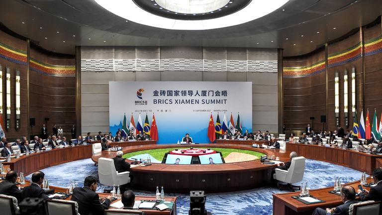 brics leaders attend the brics summit in xiamen, china