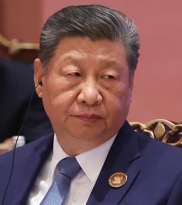 Chinas Präsident Xi Jinping während des 18. Brics-Gipfels in Neu Delhi, Indien am 12.09.2026. 