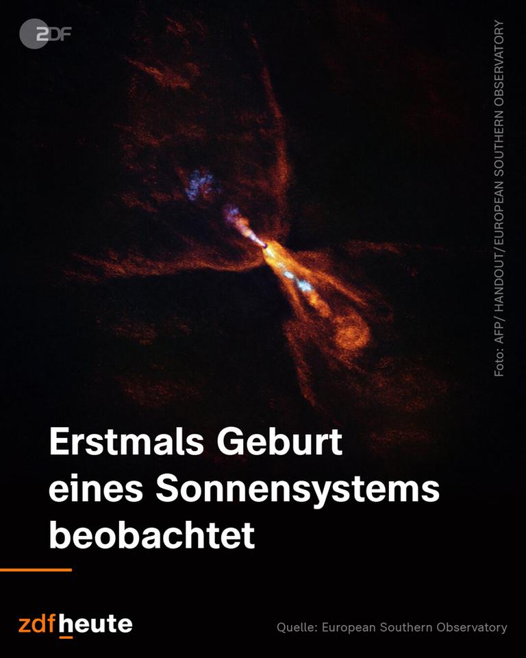 Die Geburt eines Sonnensystems