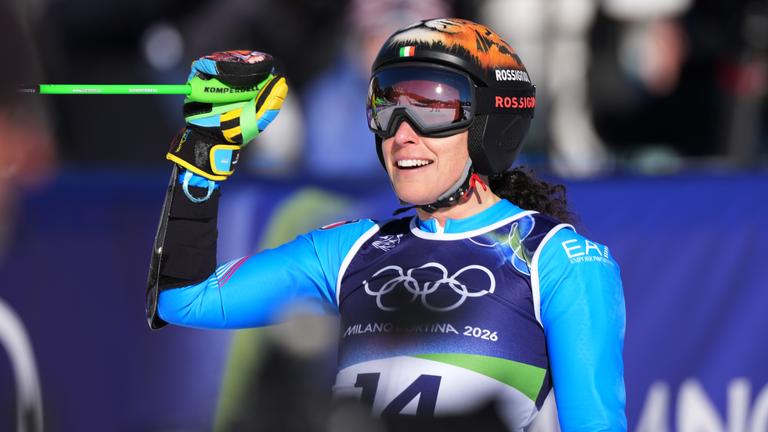 Jubel bei Italiens Federica Brignone