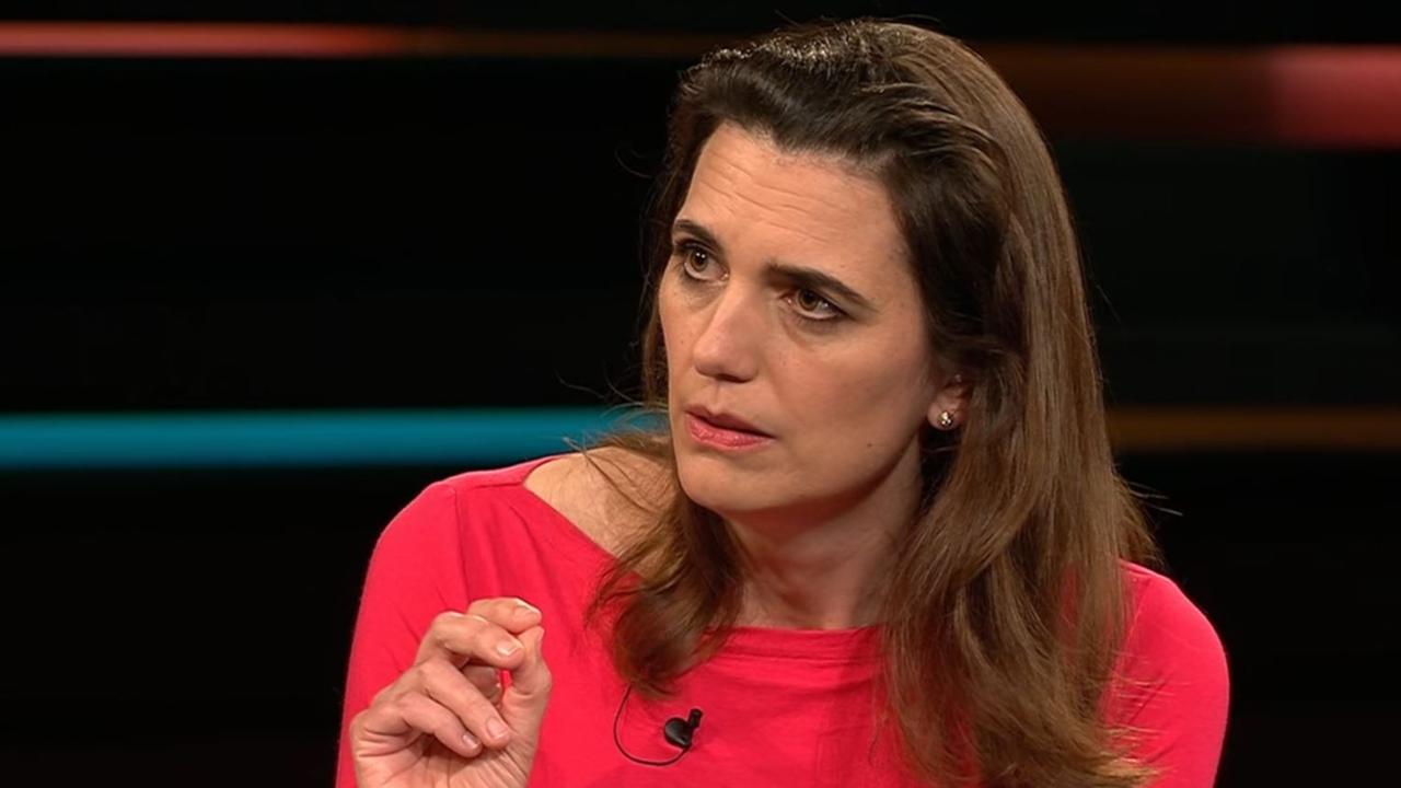 Die Virologin Melanie Brinkmann gestrikuliert.