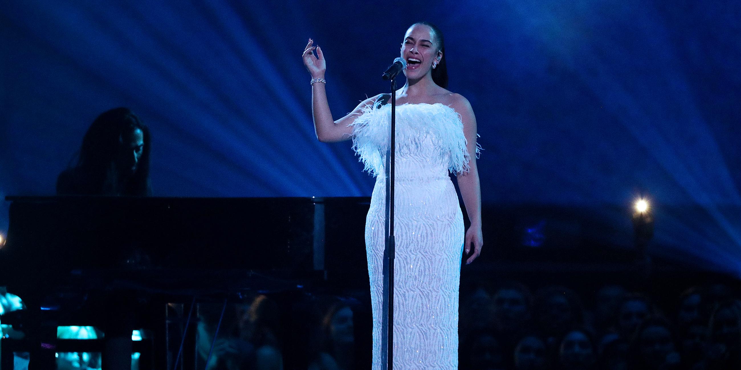 Jorja Smith bei den Brit Awards, aufgenommen am 20.02.2019 in London