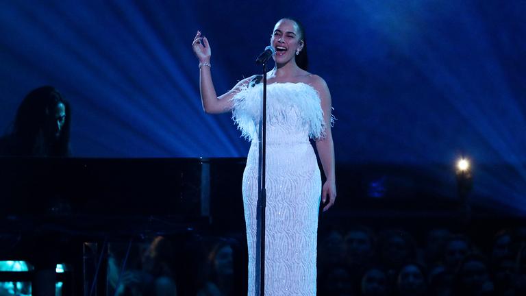 Jorja Smith bei den Brit Awards, aufgenommen am 20.02.2019 in London