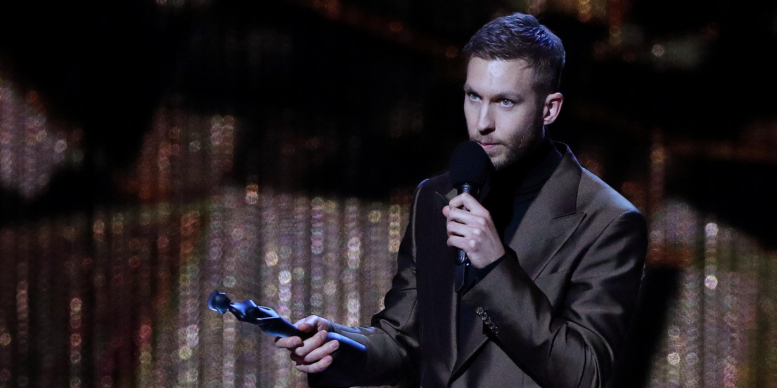 Star-DJ Calvin Harris bei den Brit Awards, aufgenommen am 20.02.2019 in London