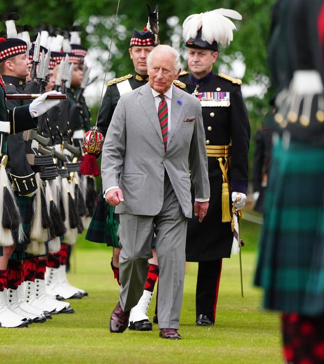 Britische Royals zu Besuch in Edinburgh