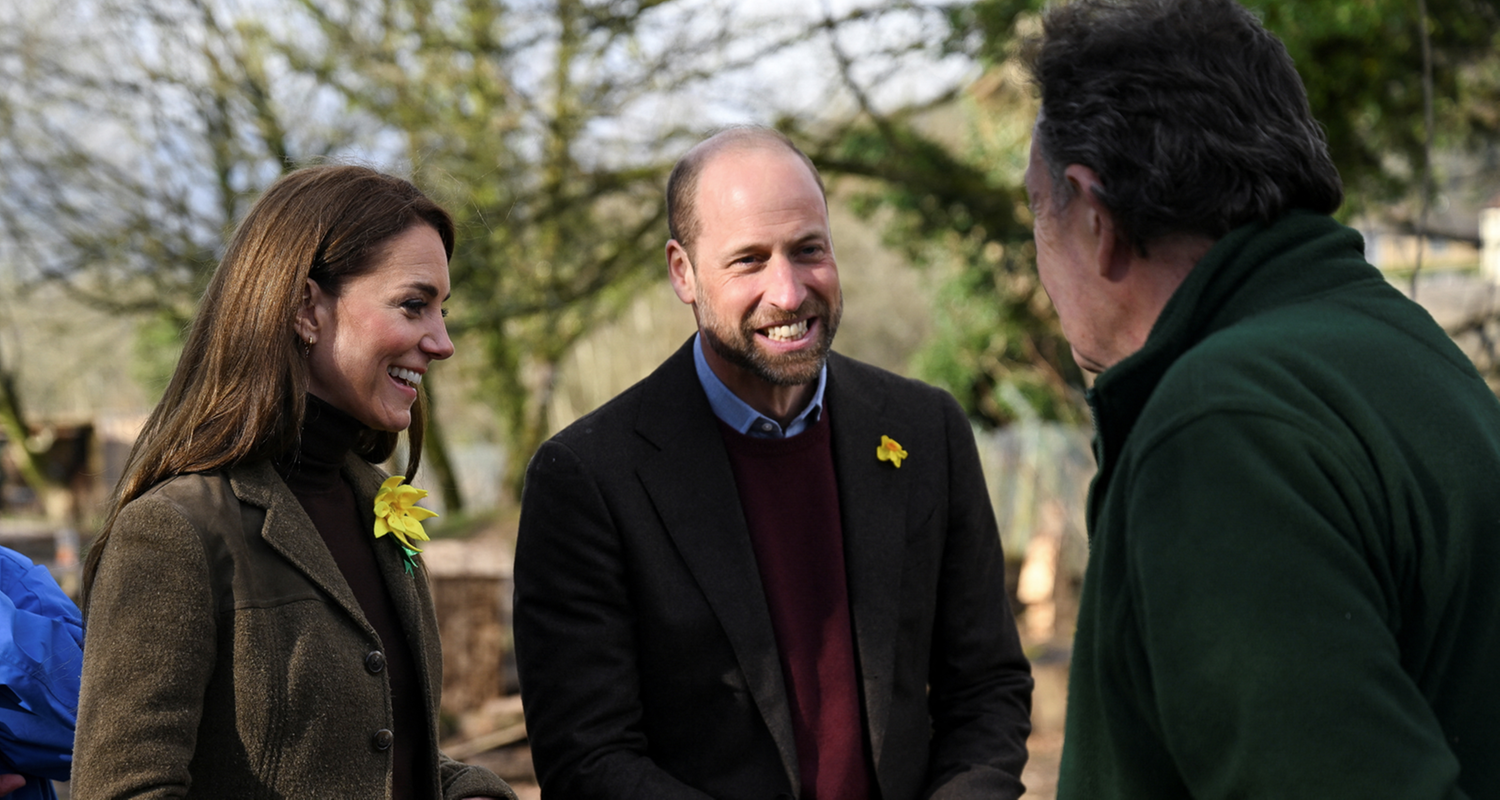 Kate und William in Wales