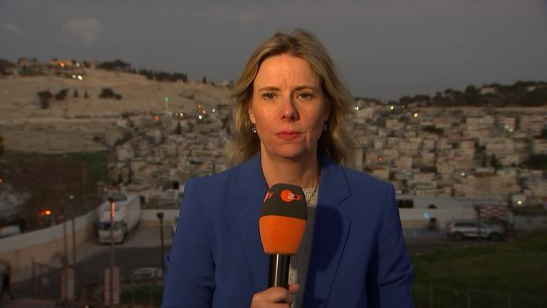 Britta Buchholz in Jerusalem