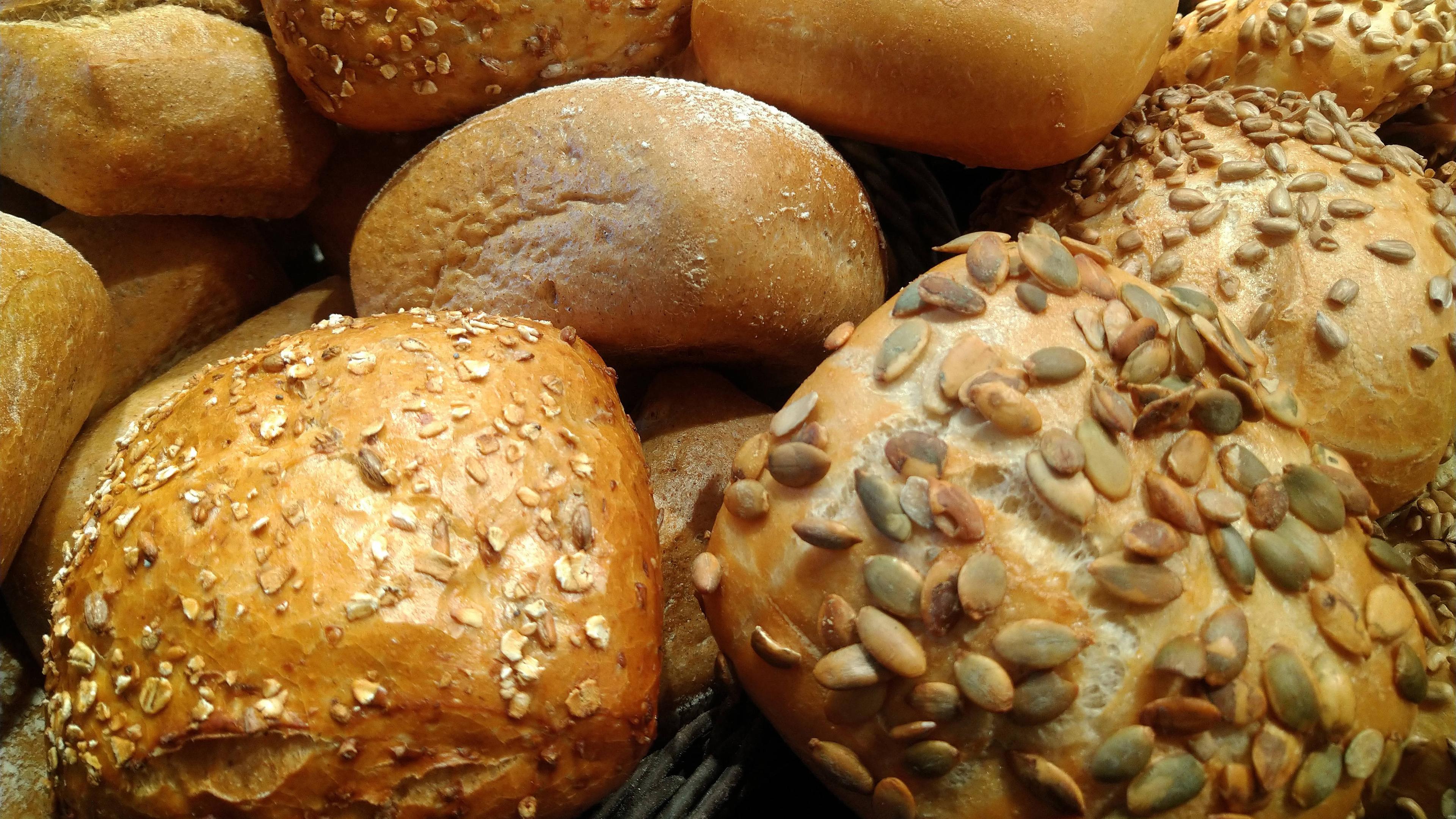 Verschiedene Brötchen