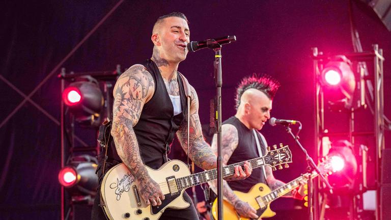 Die deutsche Punkband "Broilers".