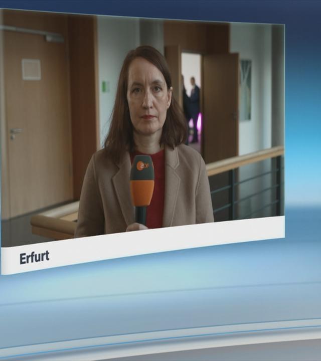 Daniela Sonntag (ZDF Erfurt) zu Brombeer-Koalition in Thüringen