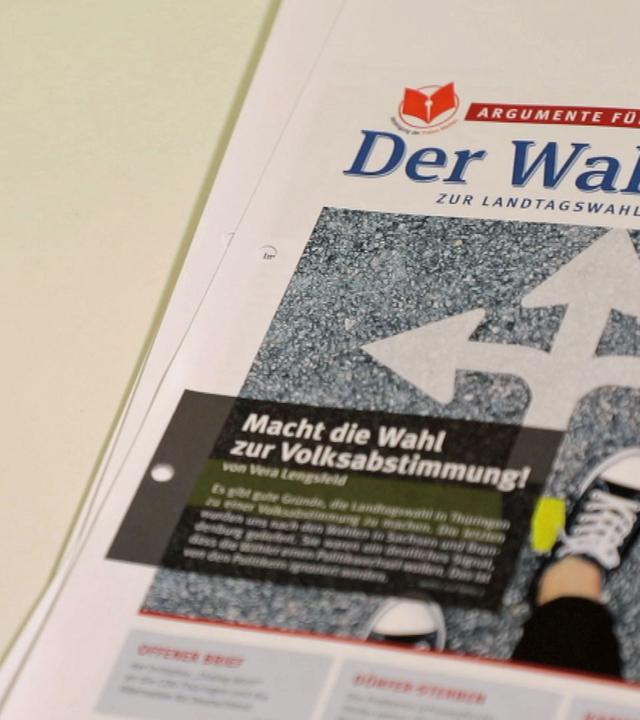 Broschüre "Der Wahlhelfer"