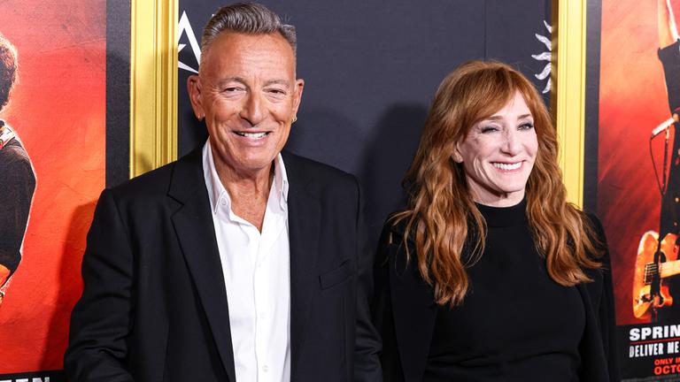 Bruce Springsteen und Patti Scialfa bei der Premiere von „Springsteen: Deliver Me From Nowhere“ in Hollywood.