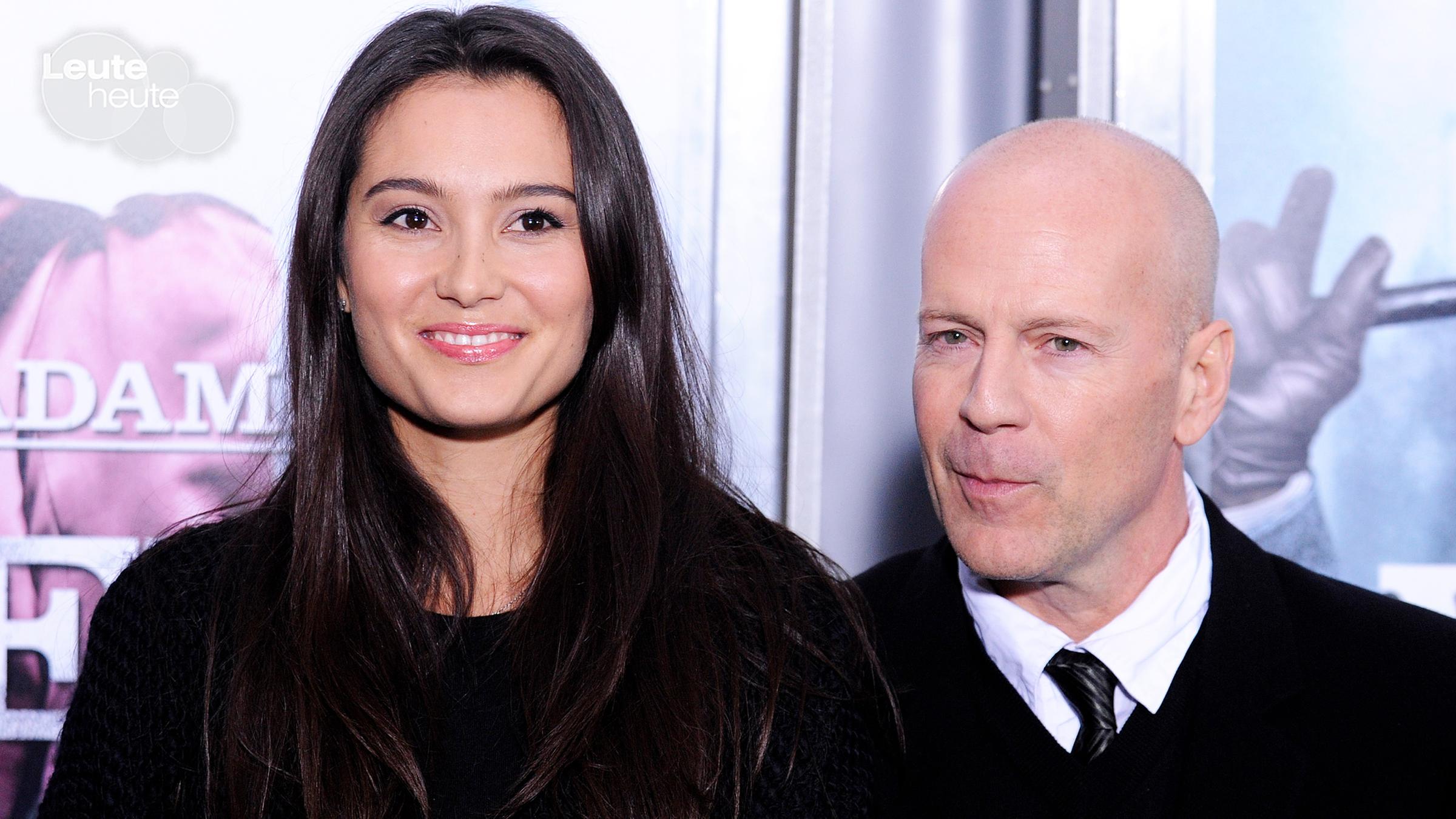 Bruce Willis und Frau Emma.