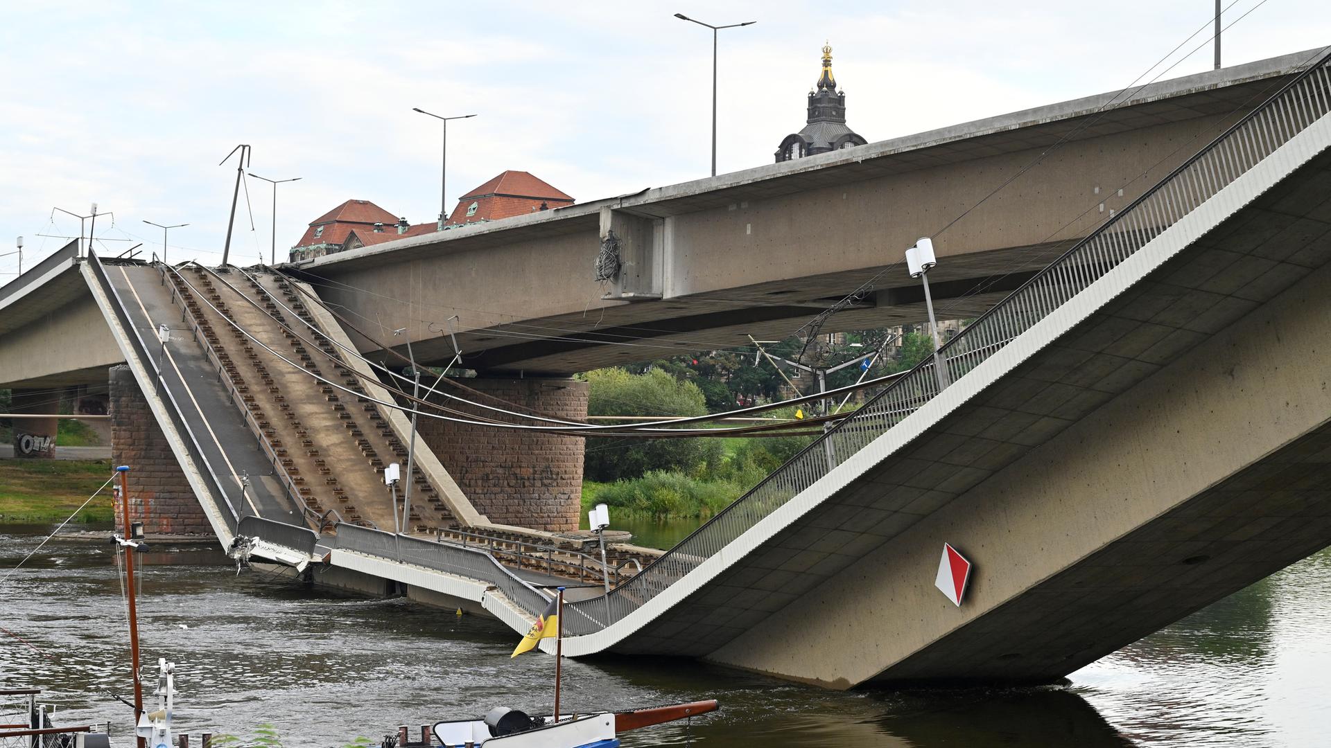 Brücken-Kollaps in Dresden: wie konnte es zum Einsturz kommen?