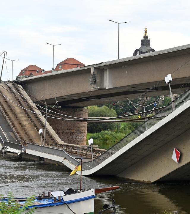 Brücken-Kollaps in Dresden: wie konnte es zum Einsturz kommen?