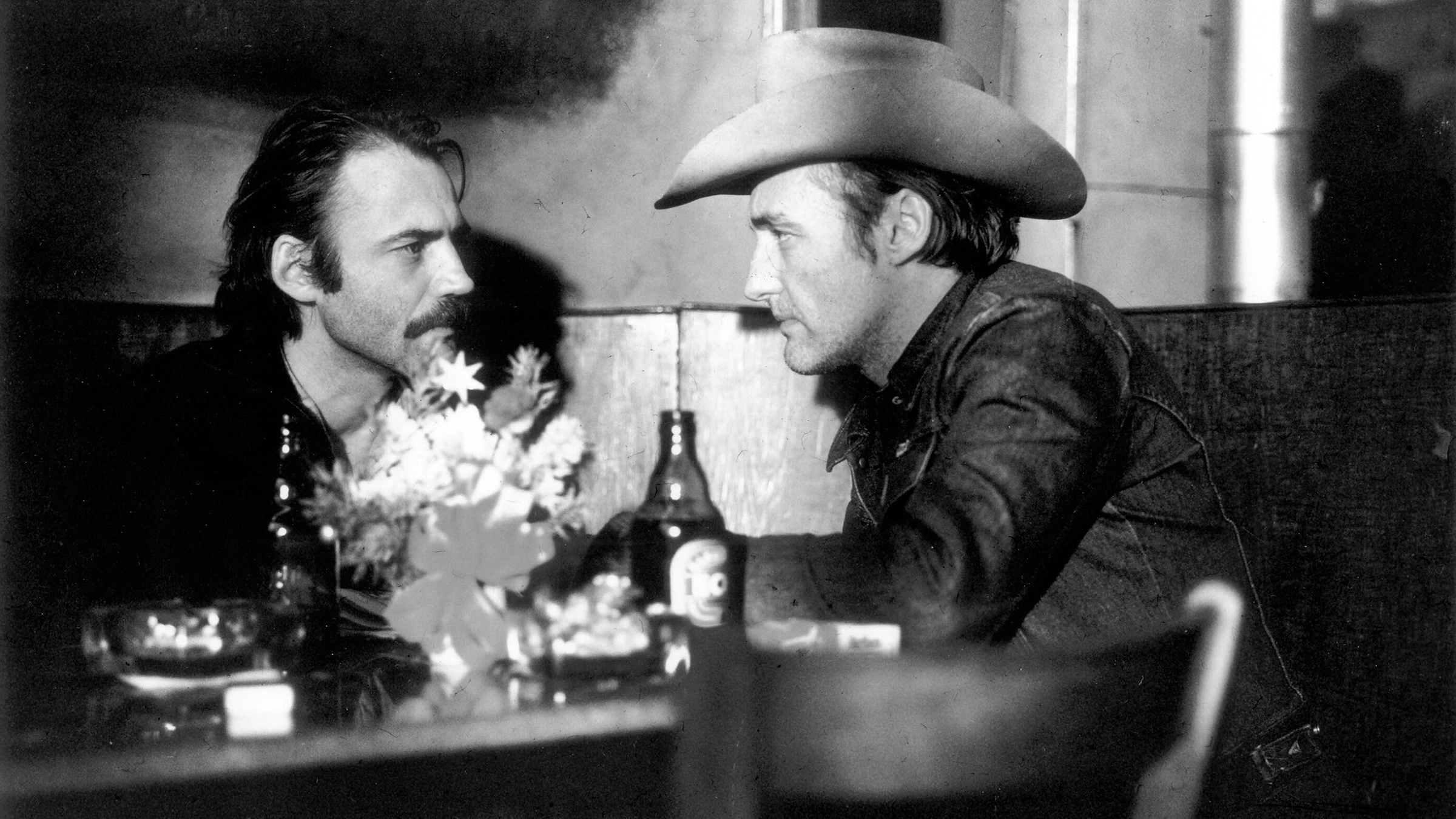 Bruno Ganz und Dennis Hopper