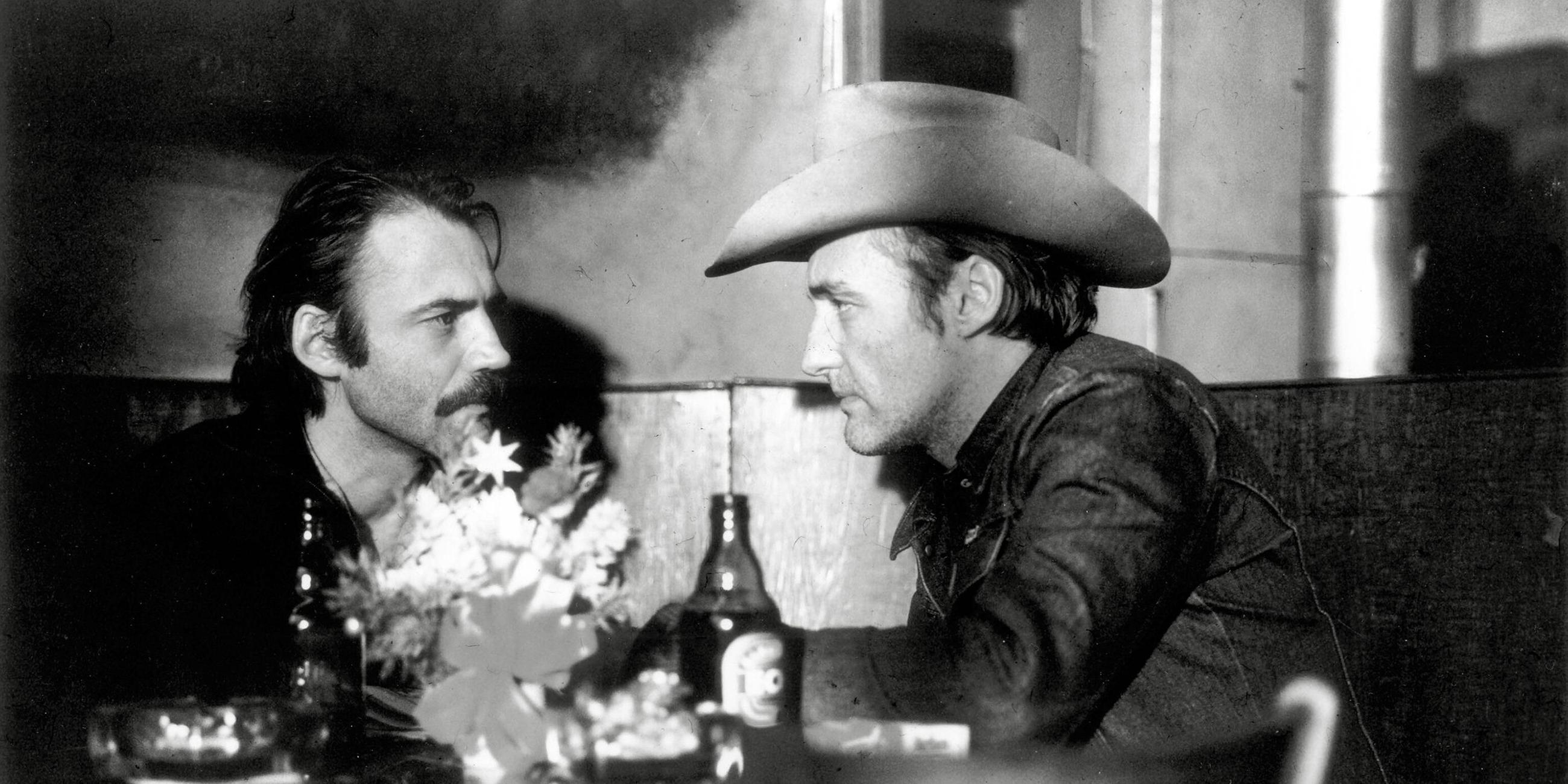 Bruno Ganz und Dennis Hopper