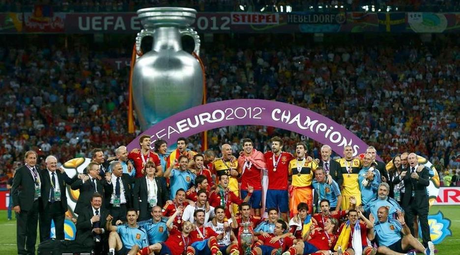 Siegerfoto EURO 2012 Spanien