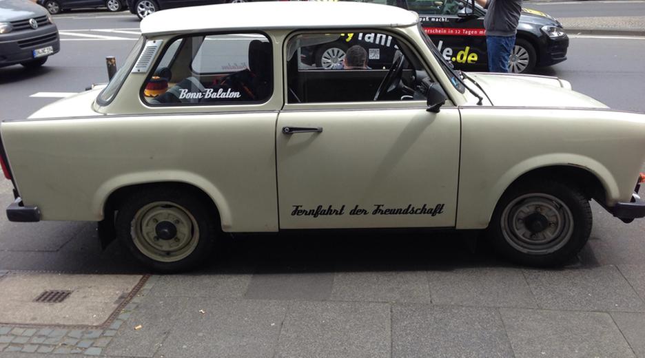 Trabi-Seitenansicht