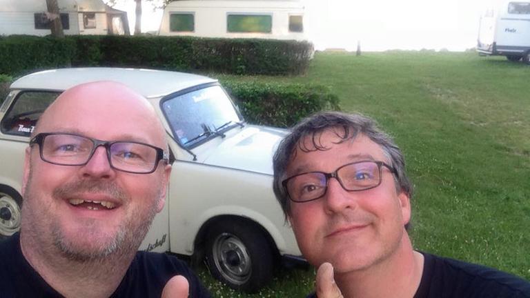 Budzinski und Urban am Ziel