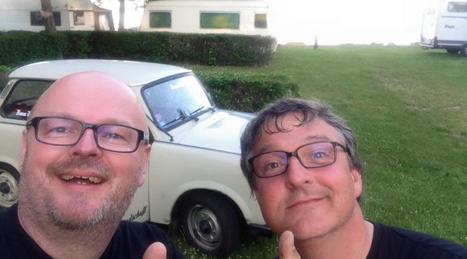 Budzinski und Urban am Ziel