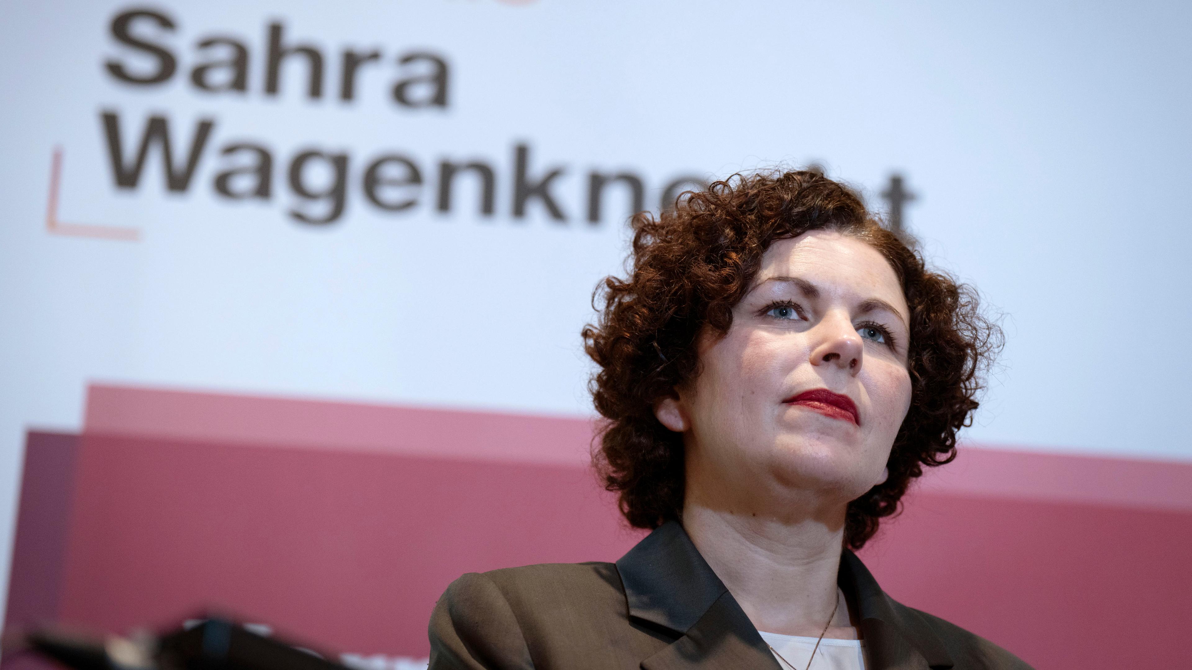 Co-Parteichefin Amira Mohamed Ali bei der Klausurtagung des BSW-Parteivorstands in Berlin.