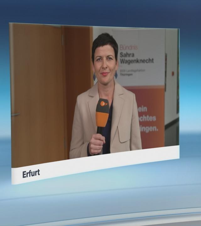 Ralph Szepanski im Gespräch mit Melanie Haack in Erfurt