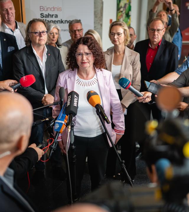 BSW-Fraktionssitzung in Thüringen